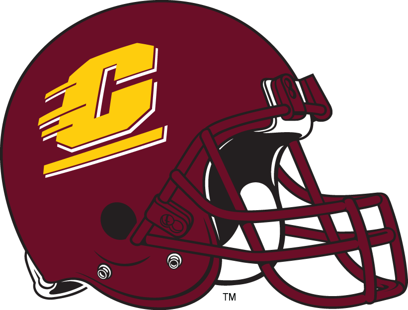 Central Michigan Chippewas 1997-Pres Helmet Logo diy iron on heat transfer